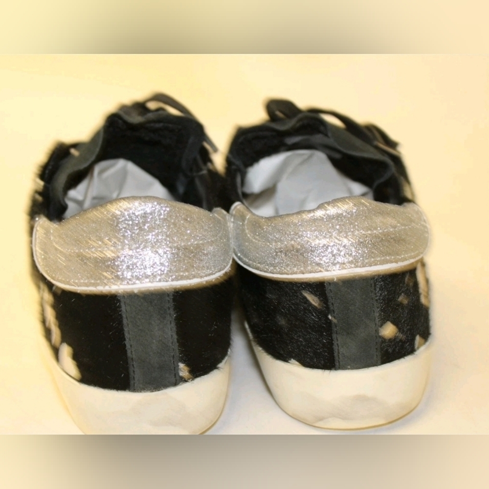 Philippe Model Paris Designer  Leather Hair Low Skate Sneakers Shoes 7 37 - Picture 7 of 16